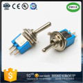 on-on Spdt 3p 6A 125VAC Sub-Miniature Toggle Switch